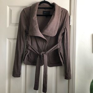 BCBG MaxAzria Brown Sweater Jacket